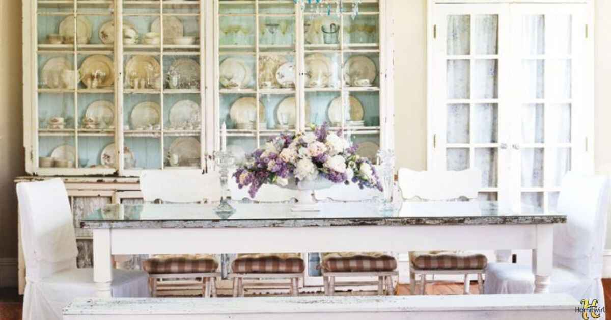 How To Decorate A Hutch In Dining Room
