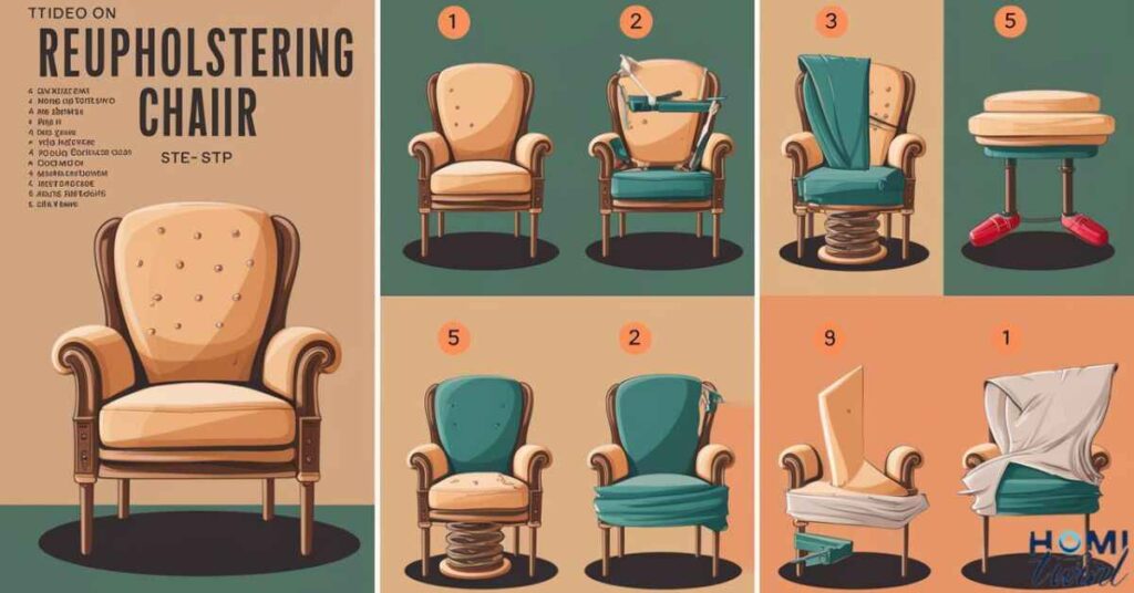 A tutorial on how to reupholster a chair: A step-by-step guide