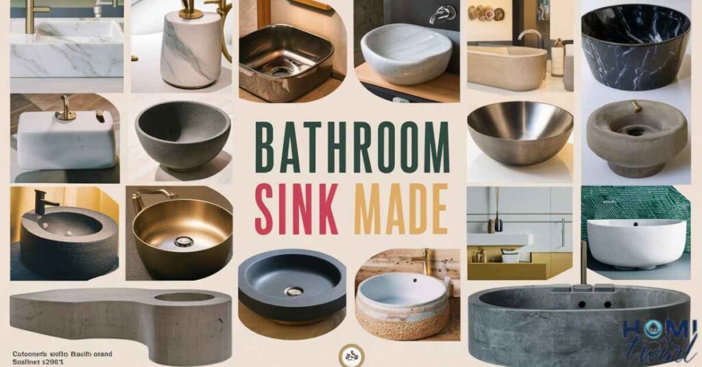 Common Bathroom Sink Materials Uncovered