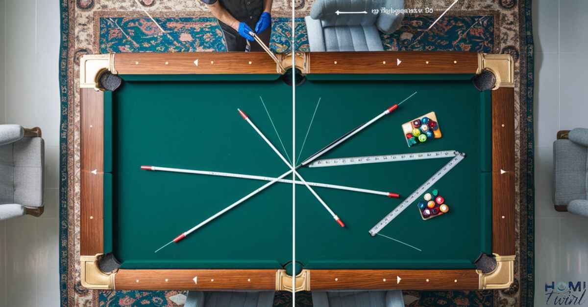 How To Measure A Pool Table