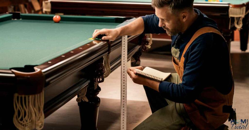 Measure Pool Table Length And Width