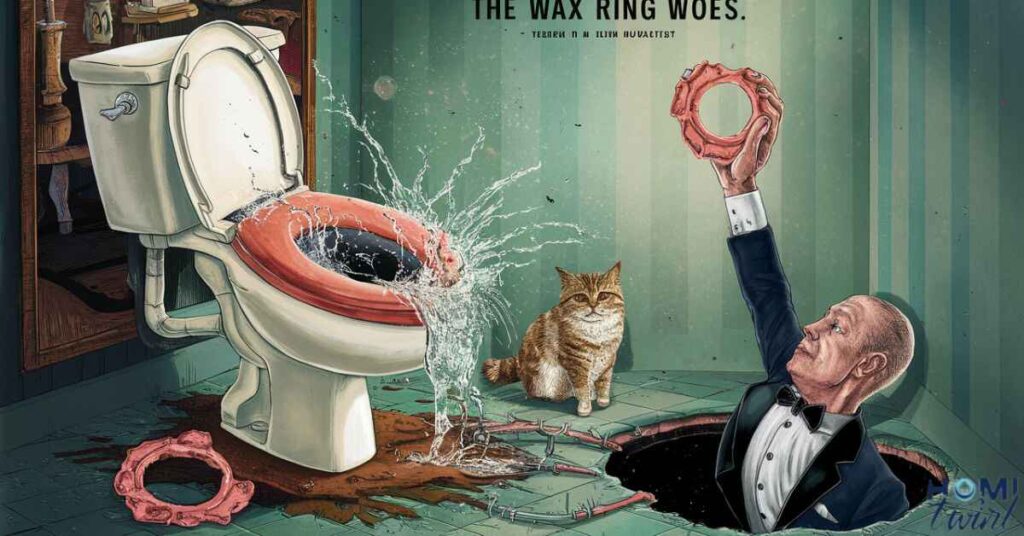 The Wax Ring Woes: A Damaged Toilet Seal