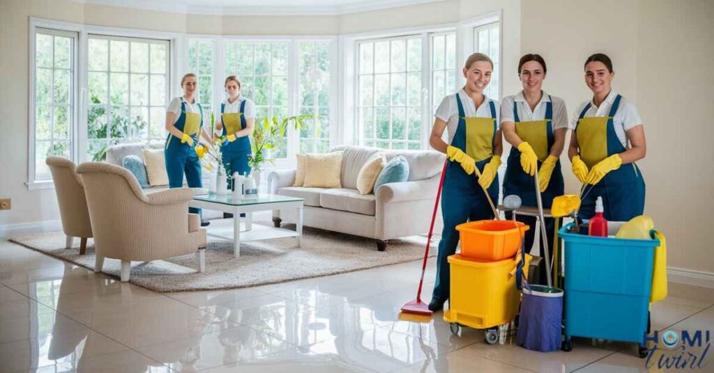 Working With a Professional House-Cleaning Company