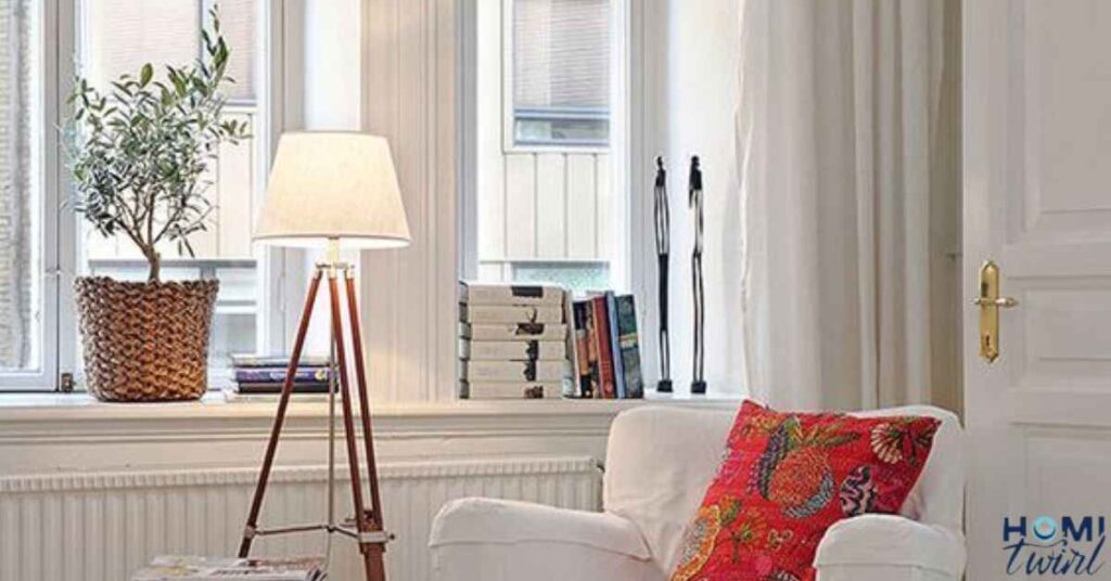 Floor Lamps as Part of a Cozy Reading Nook