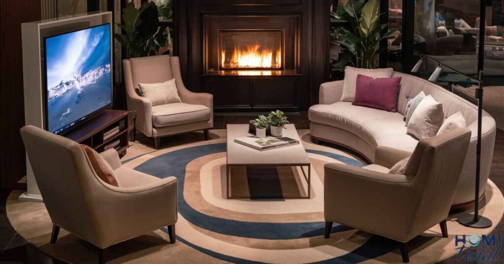 How To Arrange Living Room Furniture With Tv And Fireplace