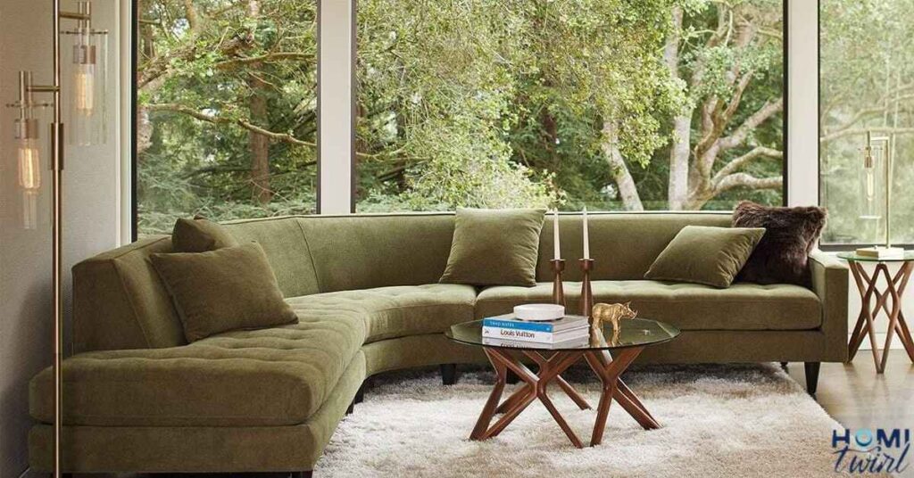 Placement Styles for Area Rugs with Sectional Sofas