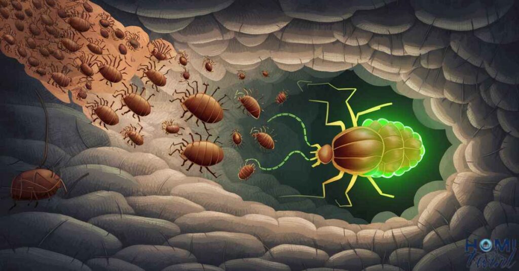 The Blitzkrieg Reproduction of Bed Bug Populations